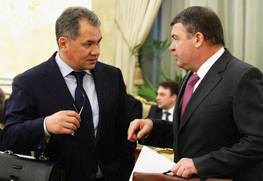 Герой тувинского эпоса жид Шойгу начал свою реформу с перекраски самолетов.