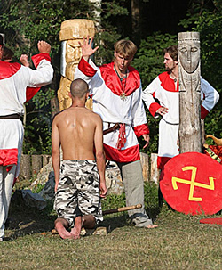 Может православная «Золотая Заря» послужит примером нашим националистам язычникам?