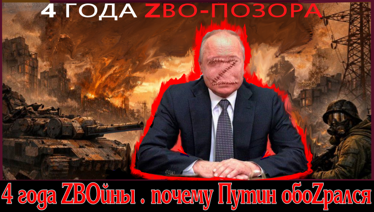 4 года ZВО-ПОЗОРА .. «Священная война? Или дорога в последнюю Смуту?» ** ✠ИКС✠ : «☦России и ☦Русским – ✡такая✡ ZВОйна не нужна».(Видео)