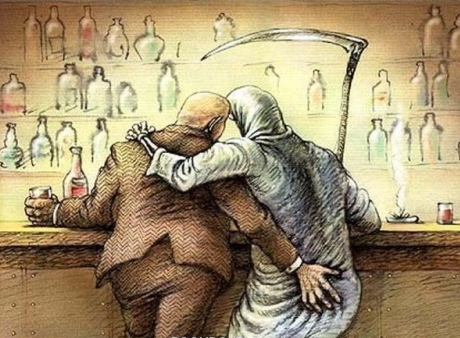 Мужичье ополчение, без веры в Бога и с перепоя, не может подняться в поход и вымирает по 500 тысяч в год.