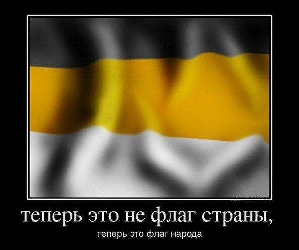 Жид крещёный хочет вырвать Имперский флаг из рук Русского народа.