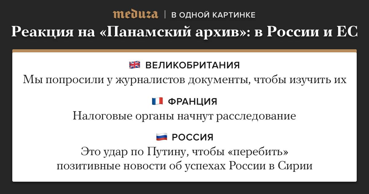 Эрэфийцы-поцтриоты в «Панамском архиве». Губернаторы, депутаты Госдумы, жены чиновников: гид по офшорам.