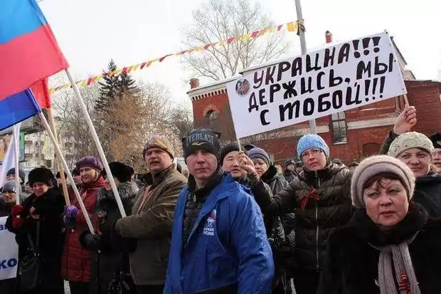 Привет всем недоумкам-поклонникам Украины, писавшим, что украинцы борются только с наследием большевизма.