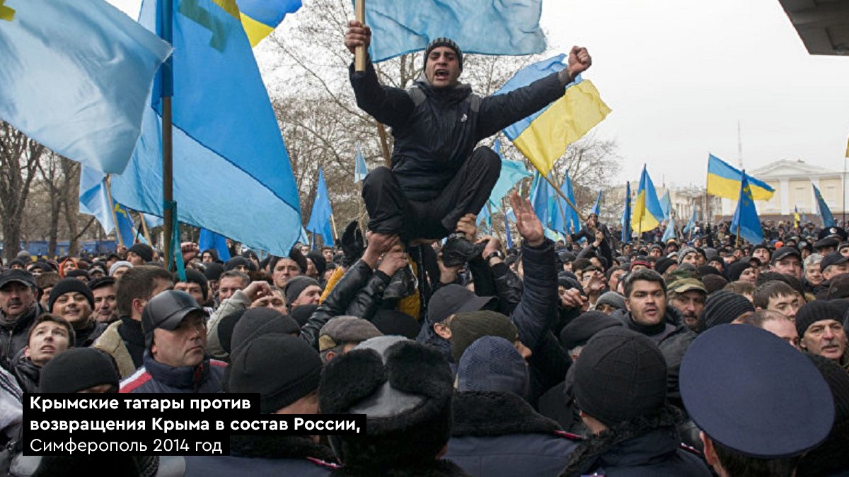 В Крыму происходит активная радикализация мусульман **В Тавриде разгорается костёр межнациональной дружбы.. Муслы-татары скоро начнут отрезать головы русско-совецким учителям за “предателей”.