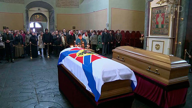 Кгбэшник Гундяев и кремлёвские чекисты-олигархи перезахоронили Великого князя.(Видео)