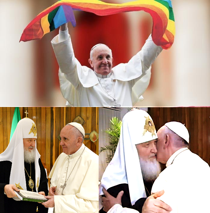 Папа Римский разчехлился по-полной: “педерасты – дети Божьи”. Совсем скоро за этим последует “педофилы – дети Божьи”, “некрофилы – дети Божьи” и т.д.. Ай да Папа! ай да Сатаны сын! Ватикан – совершил собственное аутодафе.