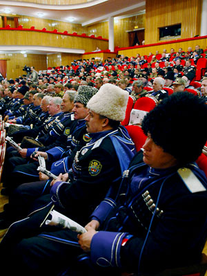 Казаки требуют провозглашения региона Ставропольской Русской Республикой.