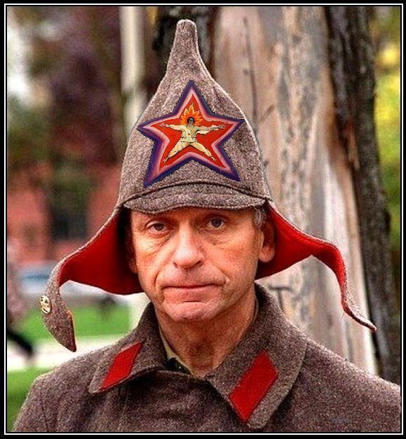 Чекист т.Степанов:«Разделять воинов Кр✭сной армии по принципу «этот умер за Христа, а этот — непонятно за что», на мой взгляд, совершенно непродуктивно».А как можно умирать за Христа, когда ты раб КПСС и Сталина + у тебя на лбу и на пряжке клеймо – сатанинская звезда?