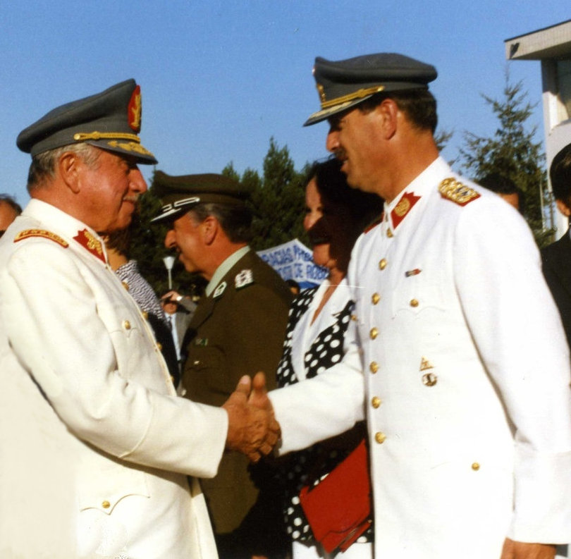 11 сентября 1973 г. к власти в Чили пришли фашисты во главе с А.Пиночетом, у которого были прекрасные отношения с жидами. Жаль, что фашист Мигель Краснов не антижидист и не монархист, как его предок Пётр Краснов.(Видео)