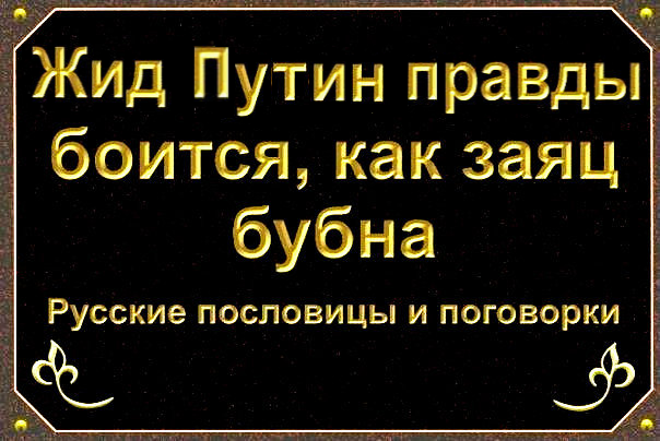 МВН: «Мигранты. Что могу сделать ☦Я?» — ☦ТЫ, на каждом углу и во всех СМИ должен говорить ПРАВДУ, — заявлять, что орду исламочурок завозит лично жид Путин и его кагал швондеров, чтобы уничтожить ☦русский народ окончательно. Только эта ПРАВДА может остановить жидов и их нацпроект по уничтожению ☦русских.