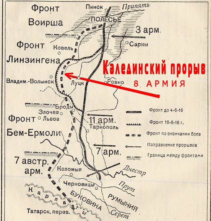 Брусиловский прорыв был осуществлен