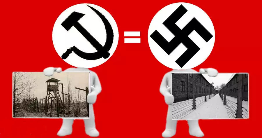 Почему нельзя флаг. Нацизм в СССР. Фашисты и коммунисты. Коммунисты нацисты и фашисты.