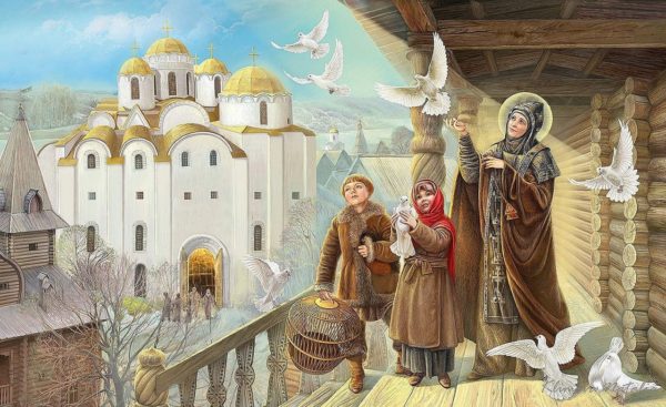 Поздравляем б☦локазаков-красновцев с праздником Благовещения Пресвятыя Владычицы нашея Богородицы, и Приснодевы Марии, которая случилась по воле Божьей.(Видео)